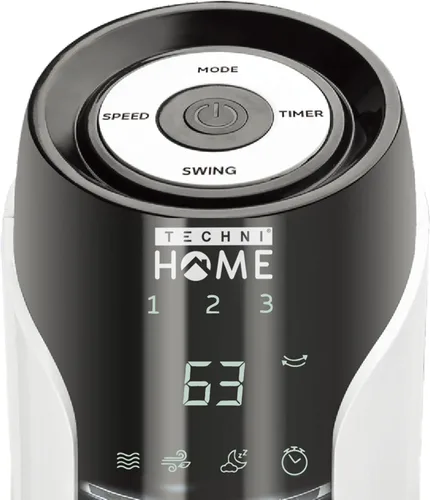 Miniatura 7 de Ventilador de torre de 48 pulgadas con control remoto, ventilador silencioso para dormitorio y hogar Tower fan with remote featuring 3 wind modes