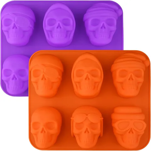 Miniatura 13 de Sakolla Paquete de 2 moldes de silicona para pan, antiadherentes, de fácil desmolde, molde rectangular de silicona para hornear pasteles, pastel