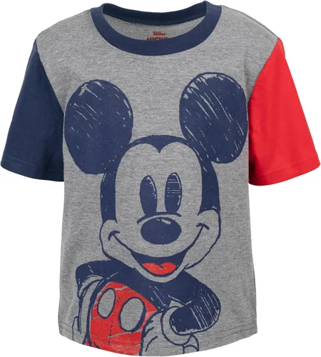 Miniatura 4 de Disney Mickey Mouse Lion King Pixar Cars Pixar Toy Story - Conjunto de camiseta y pantalones cortos de felpa francesa para niños pequeños y grandes