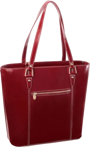 Miniatura 4 de McKlein Aldora - Bolso de piel para mujer con bolsillo para tablet