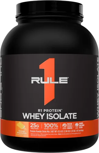 Miniatura 11 de Rule 1 R1 Proteína de suero aislada - con 25g de proteína y 6g de BCAA exclusivamente de fuentes aisladas e hidrolizadas para la recuperación