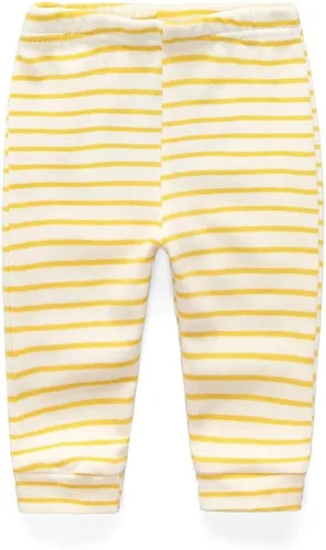 Miniatura 2 de Leggings unisex de algodón para recién nacido, paquete de 4 pantalones bordados, casuales, de 0 a 24 meses, para niños y niñas