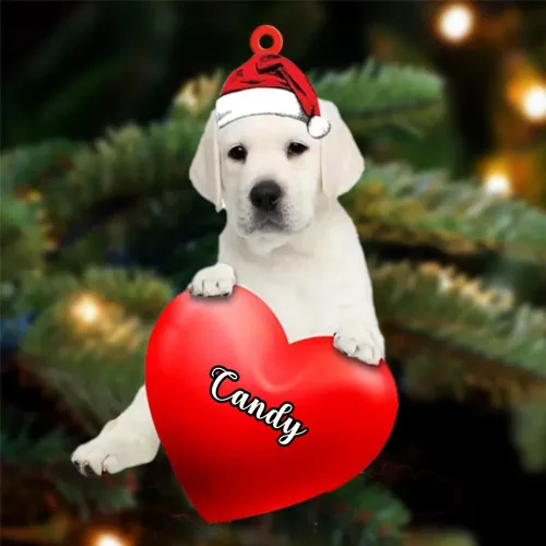Miniatura 74 de Adornos de Navidad personalizados para perros, nombre personalizado, adorno de Malamute de Alaska, adornos acrílicos, regalos de Navidad, amantes