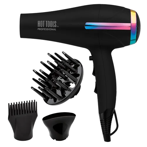 Miniatura 10 de Secador de pelo iónico Pro Artist 2100 Turbo de Hot Tools Secado rápido, ligero Negro