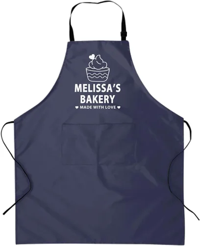 Miniatura 11 de Delantal unisex con babero ajustable personalizado para hombres y mujeres, delantales de cocina personalizados para fotos, 33 x 28 pulgadas