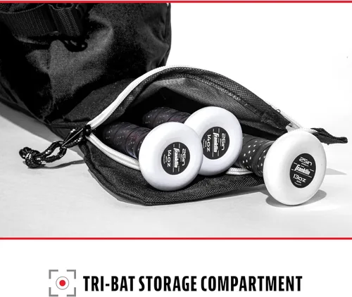 Miniatura 3 de Bolsa para equipo deportivo de Franklin Sports, para niños Negro