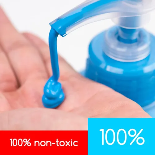 Miniatura 5 de MEEDEN Pintura acrílica azul cerúleo con tapa de bomba, 1/2 galón (2 litros/67.6 onzas), cuerpo suave, no tóxico, color rico en pigmentos, perfecta
