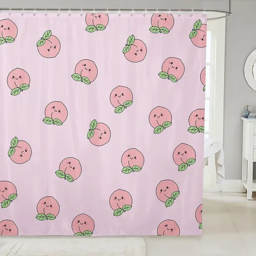 Miniatura 35 de Cortina de ducha de unicornio para niños, cortina de baño de dinosaurio de dibujos animados, conjuntos de accesorios de baño Kawaii de animales
