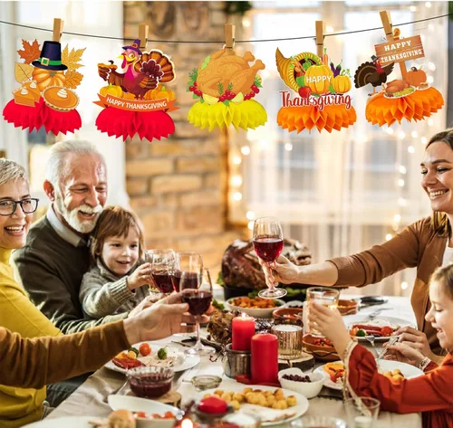 Miniatura 37 de 9 piezas de decoración de centro de mesa de otoño, decoración de mesa para fiesta de otoño, centro de mesa de Acción de Gracias, centro de mesa