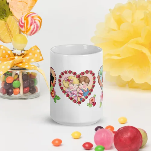 Miniatura 6 de Mary Engelbreit Taza de café, taza de café de cerámica divertida y linda, taza novedosa, regalo de broma para amigos y compañeros de trabajo, taza