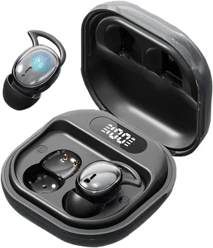 Auriculares para dormir, 5.4 Bluetooth con cancelación de ruido para dormir, ultra delgados, a prueba de sueño lateral, inalámbricos con