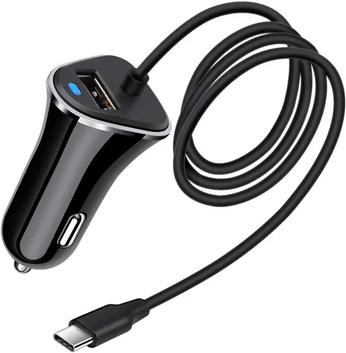 Adaptador de cargador de coche de 3.4A para Samsung Galaxy S26 Ultra/S26/S25/S24 Ultra/S23/S22/S21 5G/S20/S9, Google Pixel 10a/9 Pro Fold/8Pro/8,