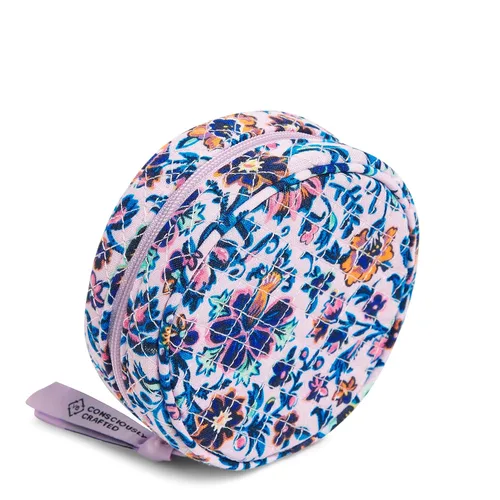 Vera Bradley Juego de accesorios para el cabello con organizador para mujer, Cloud Vine Multi, 7 unidades (paquete de 1)