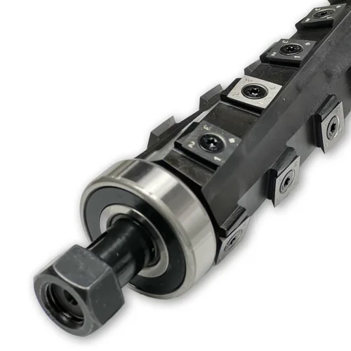 Miniatura 3 de Cabezal de corte helicoidal para cepilladora Dewalt Dw735/Dw735x con 4 filas de insertos de carburo, incluye tornillos y cuchillas de repuesto