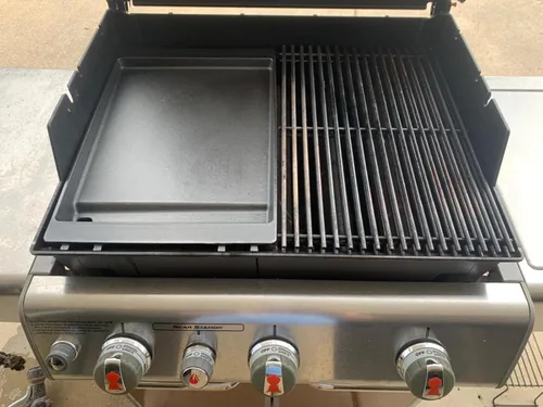 Miniatura 7 de 7566 Piezas de repuesto de plancha para Weber Genesis 300 Inserto de plancha E-310 E-330 S-310 S-330 EP-310 EP-330 CEP-310 E-320 S-320 EP-320 Placa