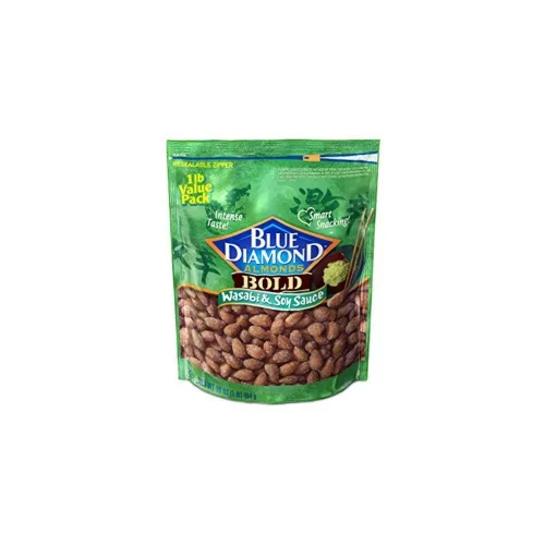 Miniatura 13 de Blue Diamond Almonds, Almendras espolvoreadas de cacao asadas al horno, 14 onzas
