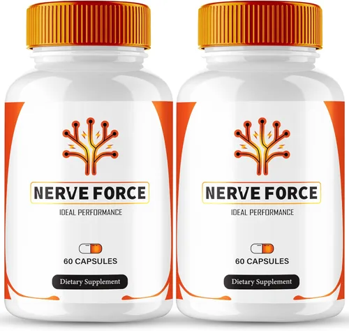 Cápsulas de suplemento de neuropatía de fuerza nerviosa, fuerza nerviosa para neuropatía y píldoras de suplemento de salud cerebral - Píldoras