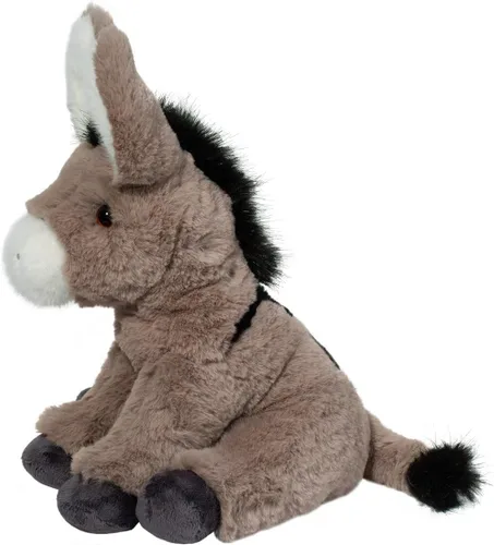 Miniatura 3 de Douglas Jackie Donkey Peluche de peluche, juguete suave de granja de 11 pulgadas