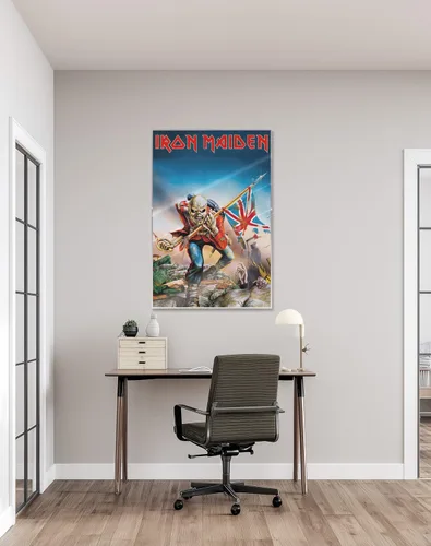 Miniatura 6 de POSTER STOP ONLINE Iron Maiden - Póster musical (trooper) (tamaño: 24 x 36 pulgadas) (póster laminado)