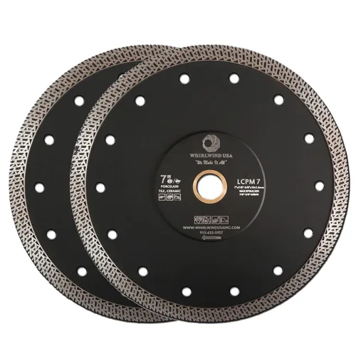 Miniatura 11 de LCPM - Hojas de diamante para sierra de azulejos de borde continuo de alta calidad, súper finas de 4.5 pulgadas, para cortar azulejos de porcelana