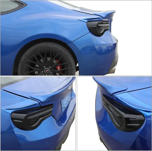 Miniatura 4 de YIWANG ABS Blcak - Marco protector de luz trasera para Subaru BRZ Toyota 86 2012-2021, accesorios para cubierta de luz trasera de coche
