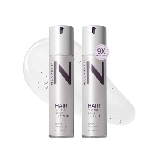 Miniatura 10 de NULASTIN Suero para cuero cabelludo, tratamiento vibrante para ayudar a mejorar el aspecto de la densidad del cabello, fórmula ligera y de rápida