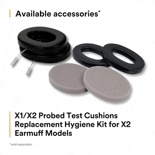 Miniatura 11 de 3M PELTOR - Orejeras de protección auditiva, Serie X X2P3E, estilo gorra con casco duro adjunto, protección contra el ruido NRR 24 dB, paquete