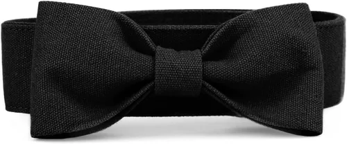 Miniatura 10 de Collar de esmoquin con moño para perro Segarty - Corbatín negro con corbata de cuello ajustable y hecha a mano en blanco para gatos y perros machos