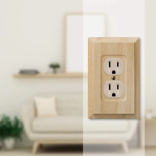 Miniatura 3 de Amerelle Baker Single Duplex Placa de pared de madera sin terminar