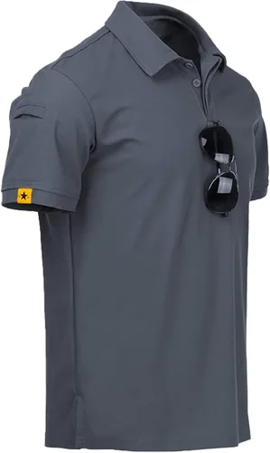 Miniatura 6 de SWISSWELL 3 Pack Golf Polo Shirt for Men Short Sleeve Moisture Wicking Summer Casual Collared Shirts