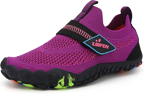 Miniatura 2 de UBFEN - Zapatos para el agua para niños y niñas zapatos acuáticos y livianos de secado rápido para ir a la playa practicar deportes hacer natación e