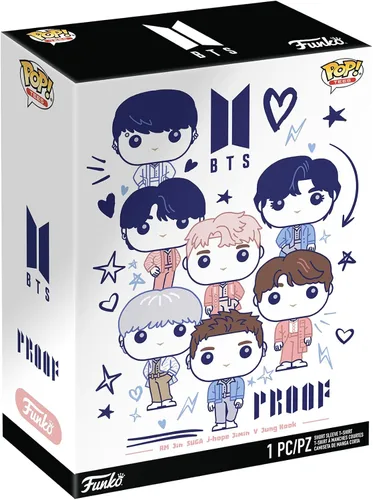 Funko Camiseta Pop! Boxed: BTS, Proof - XS Multi