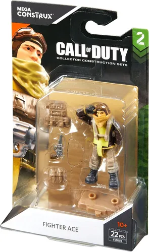 Miniatura 8 de Mega Construx Call of Duty WW2 Pilot Building Set (1 pieza)