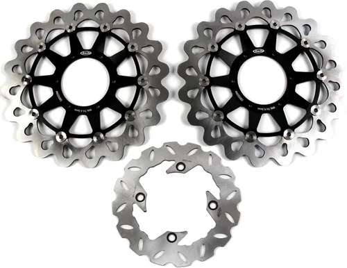 Miniatura 10 de Arashi Rotores de disco de freno delantero y trasero para Honda CBR600RR 2003-2020 Accesorios de repuesto de motocicleta CBR 600 RR CBR600 600RR