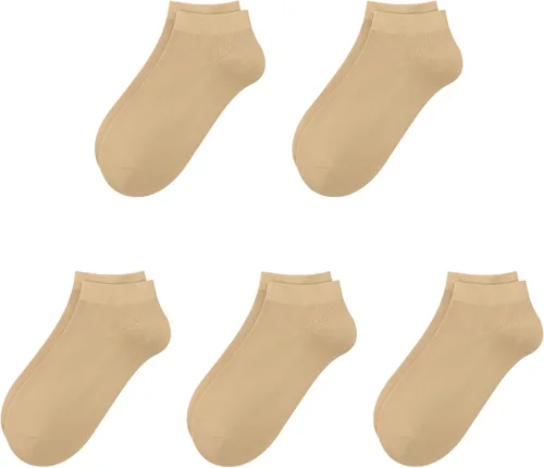 Miniatura 20 de SERISIMPLE Calcetines de bambú de viscosa para la escuela, calcetines de tobillo súper suaves para niños, puños elásticos, calcetines atléticos