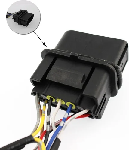 Miniatura 4 de 13-18 Ram 1500 2500 3500 Adaptador de cableado de conversión de faros proyectores de fábrica a luz base de reflector de fábrica, convertidores
