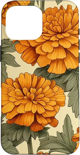 Miniatura 19 de Funda para iPhone 14 Pro Max Watercolor Marigold Flower