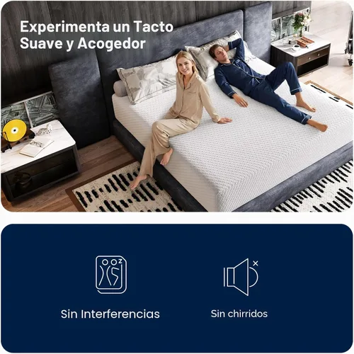 Miniatura 7 de Avenco - Colchón de tamaño completo de 12 pulgadas, colchones de tamaño matrimonial de firmeza media para aliviar la presión en la espalda, colchón