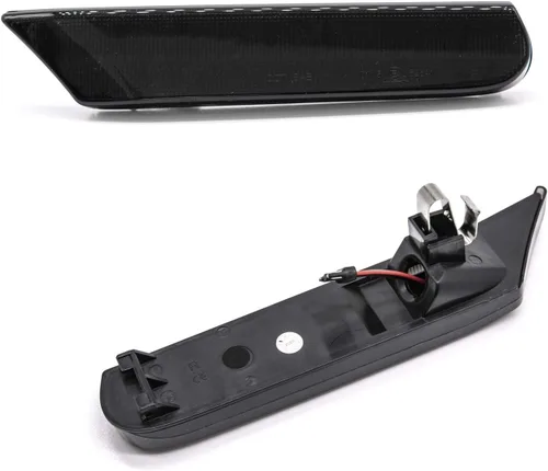 Miniatura 7 de Luces de marcador laterales LED para Porsche 1997-2004 986 Box'ster 996 Carrera 911 Lente ahumada ámbar LED parachoques delantero Marcador lateral