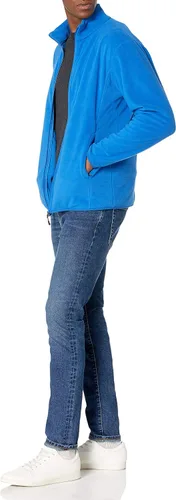 Miniatura 4 de Tienda Essentials - Chaqueta de vellón con cremallera completa para hombre (disponible en tallas grandes y altas)