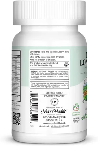 Miniatura 4 de Multivitamínico 50 Plus – Multivitamínico diario de más de 50 con vitamina B12, A, D, C, zinc, magnesio y más – Energía, inmunitario y apoyo