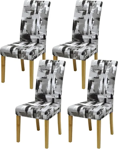 Miniatura 67 de BIETYONE - Fundas para sillas de comedor, juego de 2 fundas para sillas de comedor o cocina, lavables, protectoras, para sillas Parsons