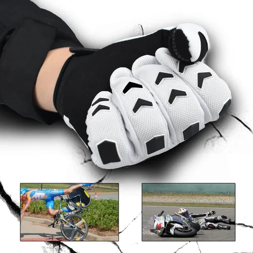 Miniatura 4 de Guantes para bicicleta de montaña, motocross y ATV para hombres - Guantes de pantalla táctil de dedo completo para ciclismo, BMX, MTB y MX