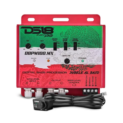Miniatura 9 de DS18 EQX7PRO Ecualizador de 7 bandas de alto voltaje con entrada de alto nivel, encendido automático e indicador LED de alto voltaje