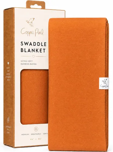 Miniatura 31 de Copper Pearl Swaddle Blankets for Newborns Soft Stretchy Receiving Blankets for Boys and Girls Large 46 x 46 Inch Baby Blankets Lightweight