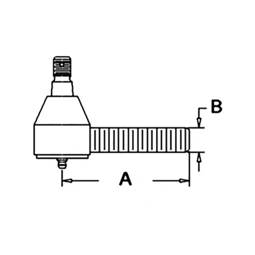 Miniatura 2 de RAParts AL39029 Nuevo Aftermarket Tie Rod End Fits John Deere Se adapta a JD Compact Tractor