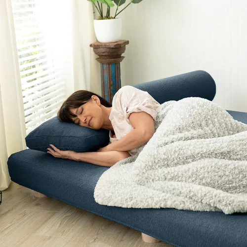 Miniatura 2 de Jaxx Avida Daybed - Tumbona plegable con colchón de espuma viscoelástica de primera calidad tamaño Queen - Fabricado en los Estados Unidos - Premium