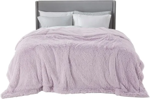 Miniatura 10 de Bedsure GentleSoft Manta de Tiro de Piel Sintética Esponjosa y Suave para Sofá, Forro Polar Sherpa Suave Regalos Acogedores para Mujeres, Manta