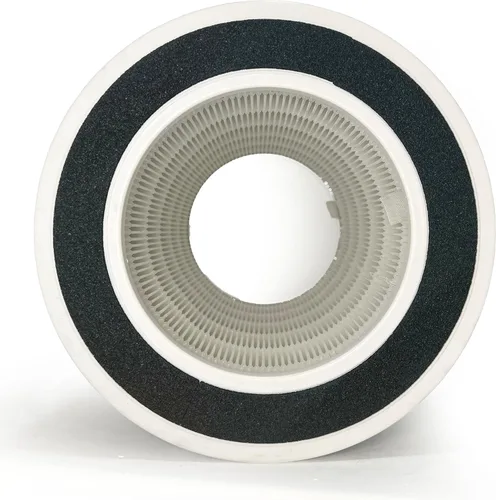 Miniatura 3 de Nispira Paquete de 2 filtros de repuesto HP201 HP202 HC501 para purificador de aire Shark NanoSeal MAX HP200 Series HC502 Tamaño 8.68" x 8.68" x