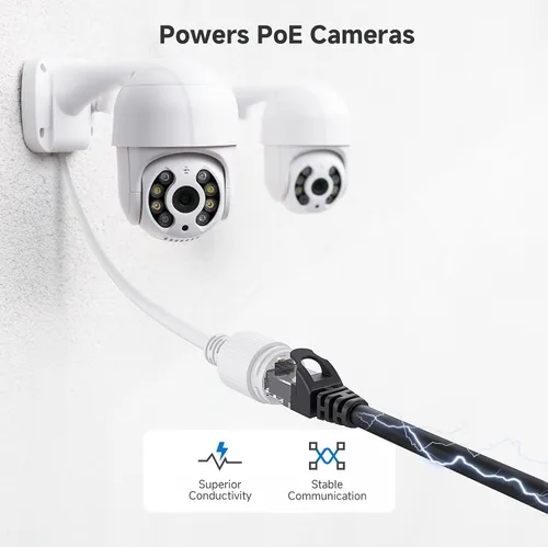 Miniatura 6 de Cable Matters Paquete de 8 cables Ethernet Cat 5e Snagless de 1 Gbps, 7 pies, cable Gigabit Cat5e, cable Ethernet Cat5e, multicolor Multi colorido